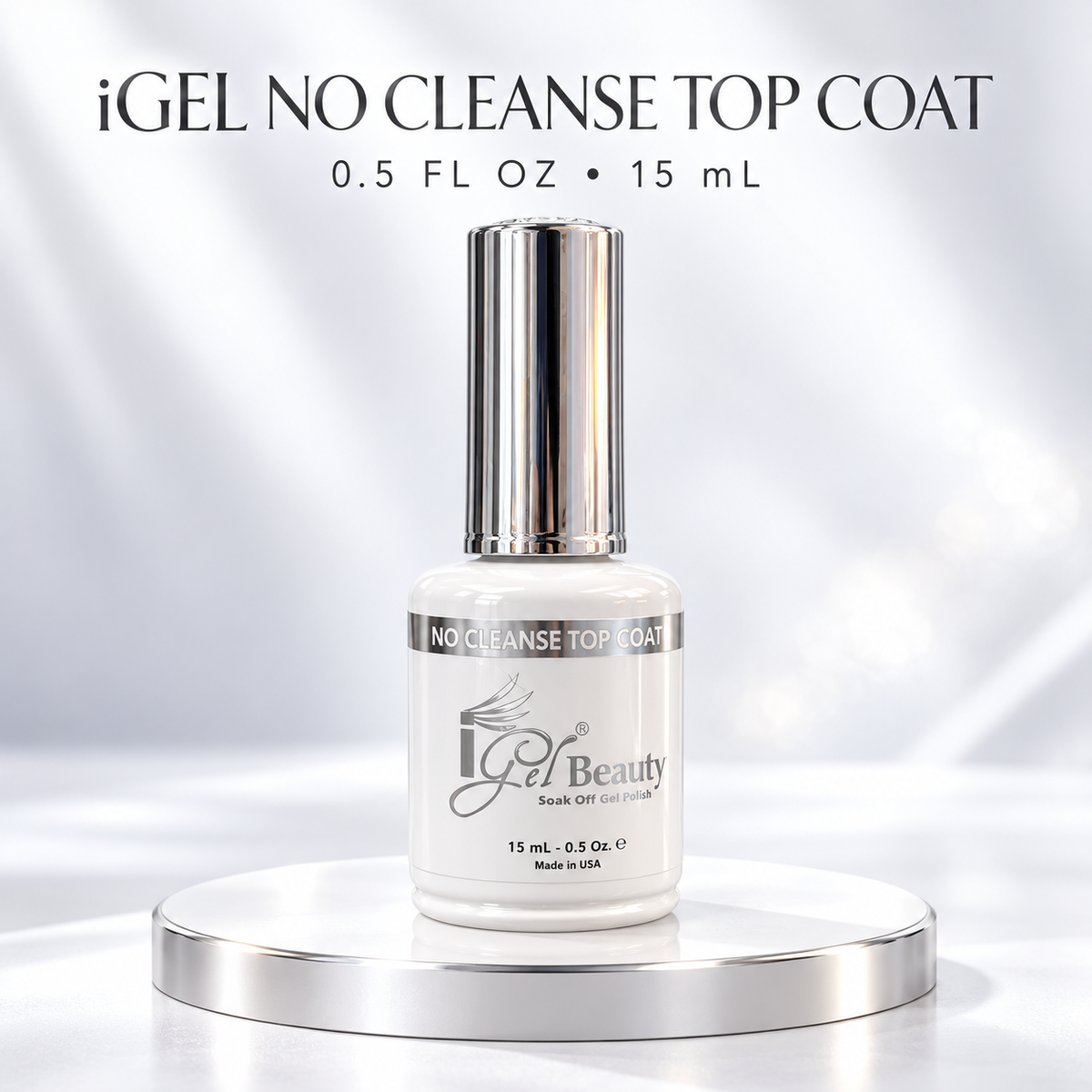 iGel Soak Off Gel - Non Cleanse Top Coat 0.5oz