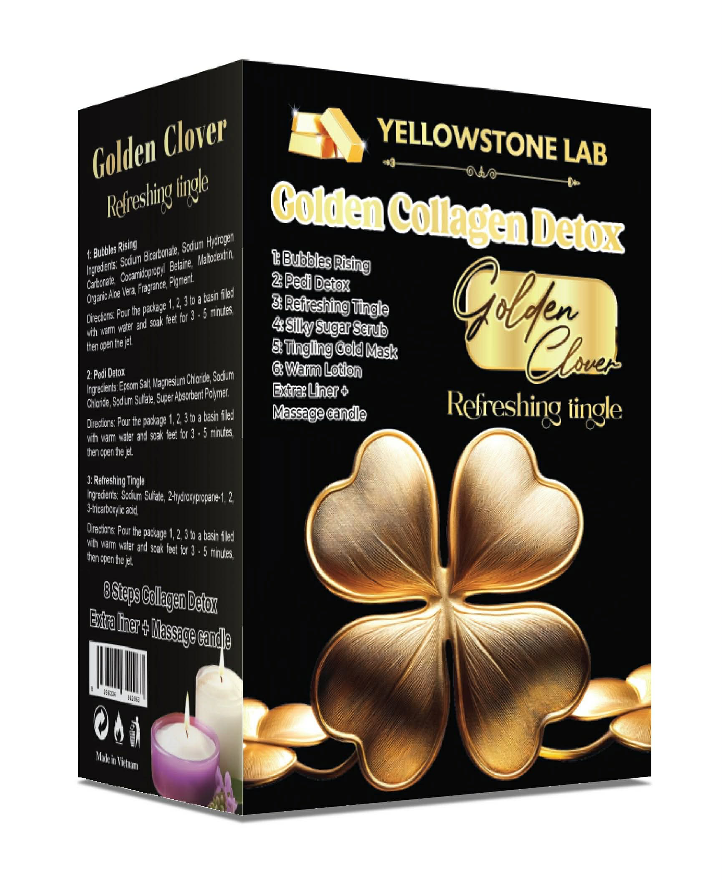 Yellowstone Lab – Golden Collagen Detox (8 Steps)