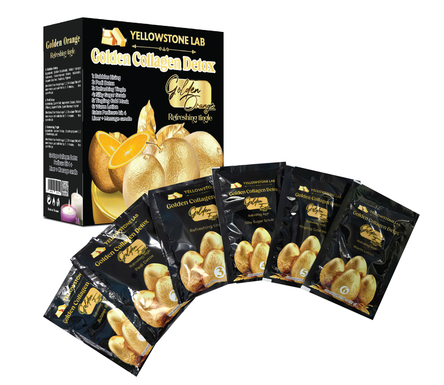 Yellowstone Lab – Golden Collagen Detox (8 Steps)