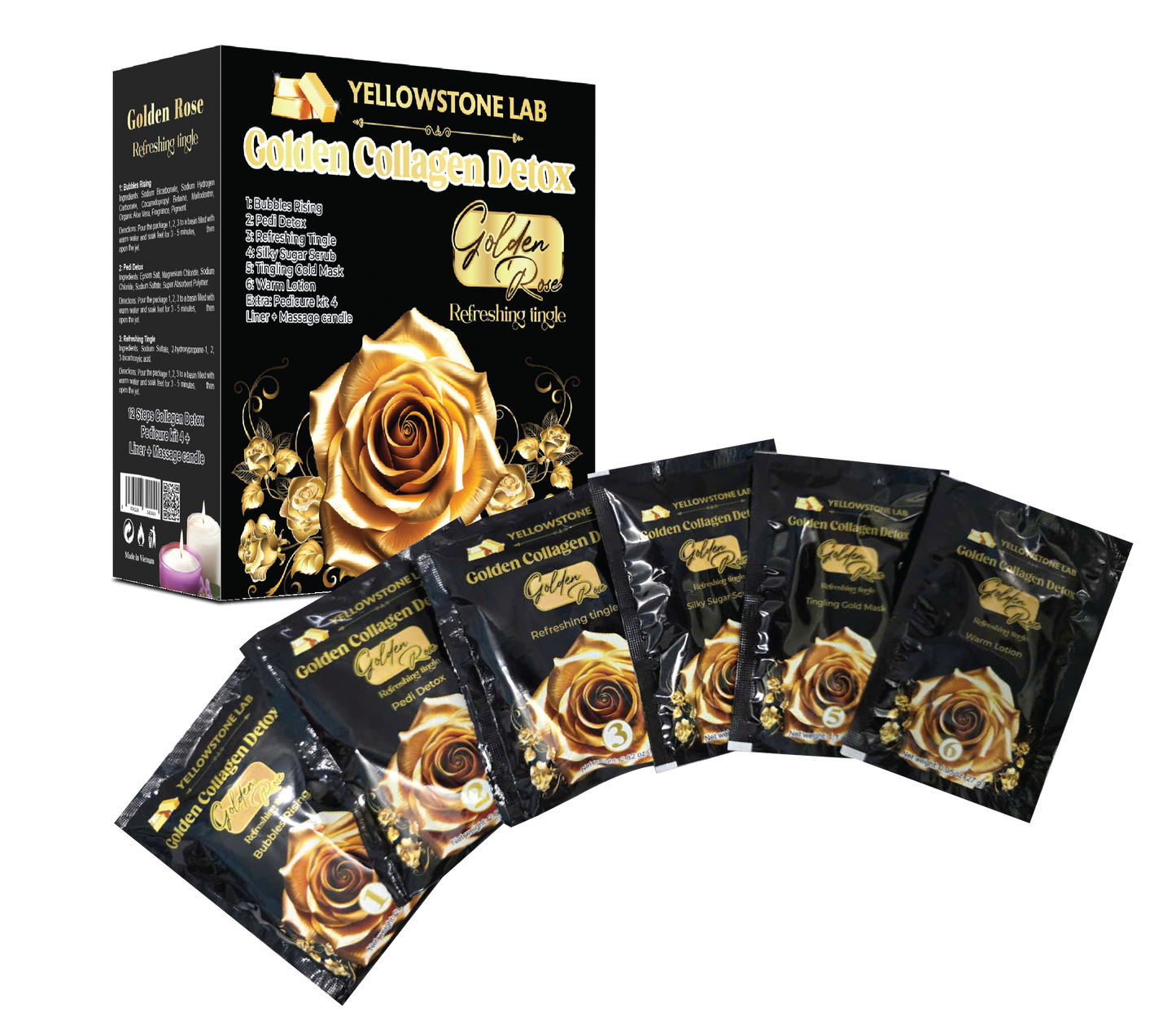 Yellowstone Lab – Golden Collagen Detox (8 Steps)