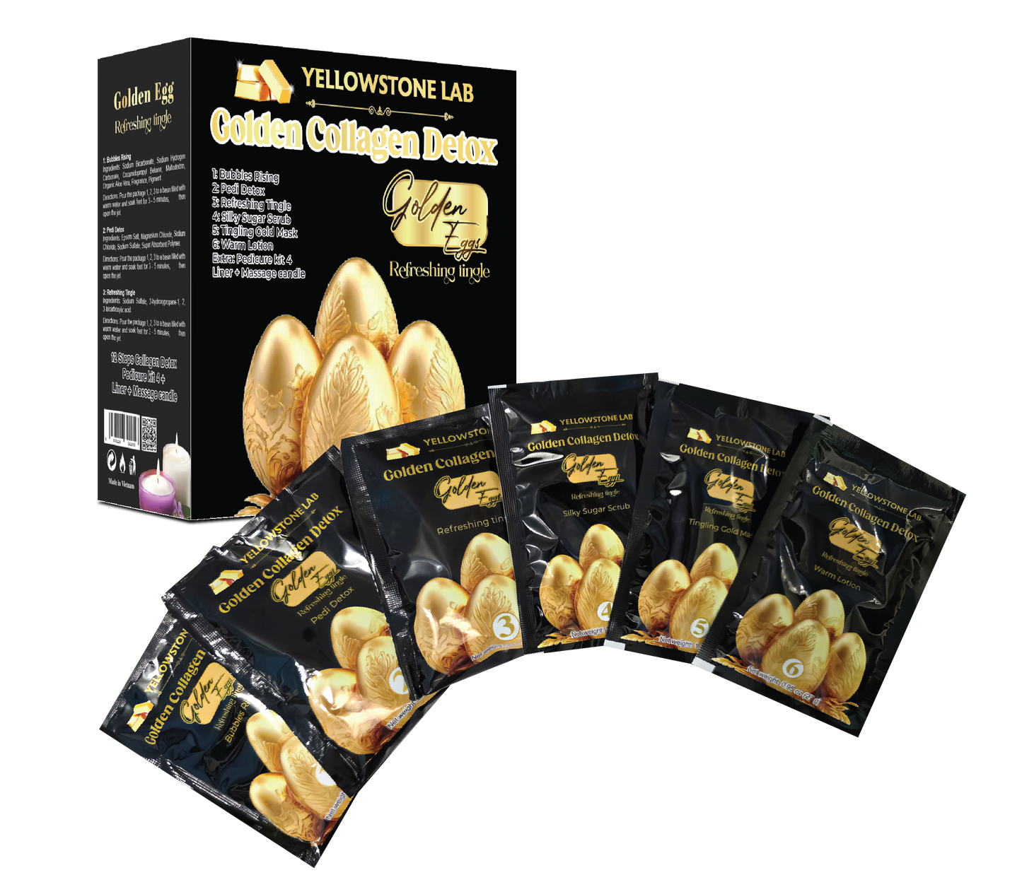 Yellowstone Lab – Golden Collagen Detox (8 Steps)