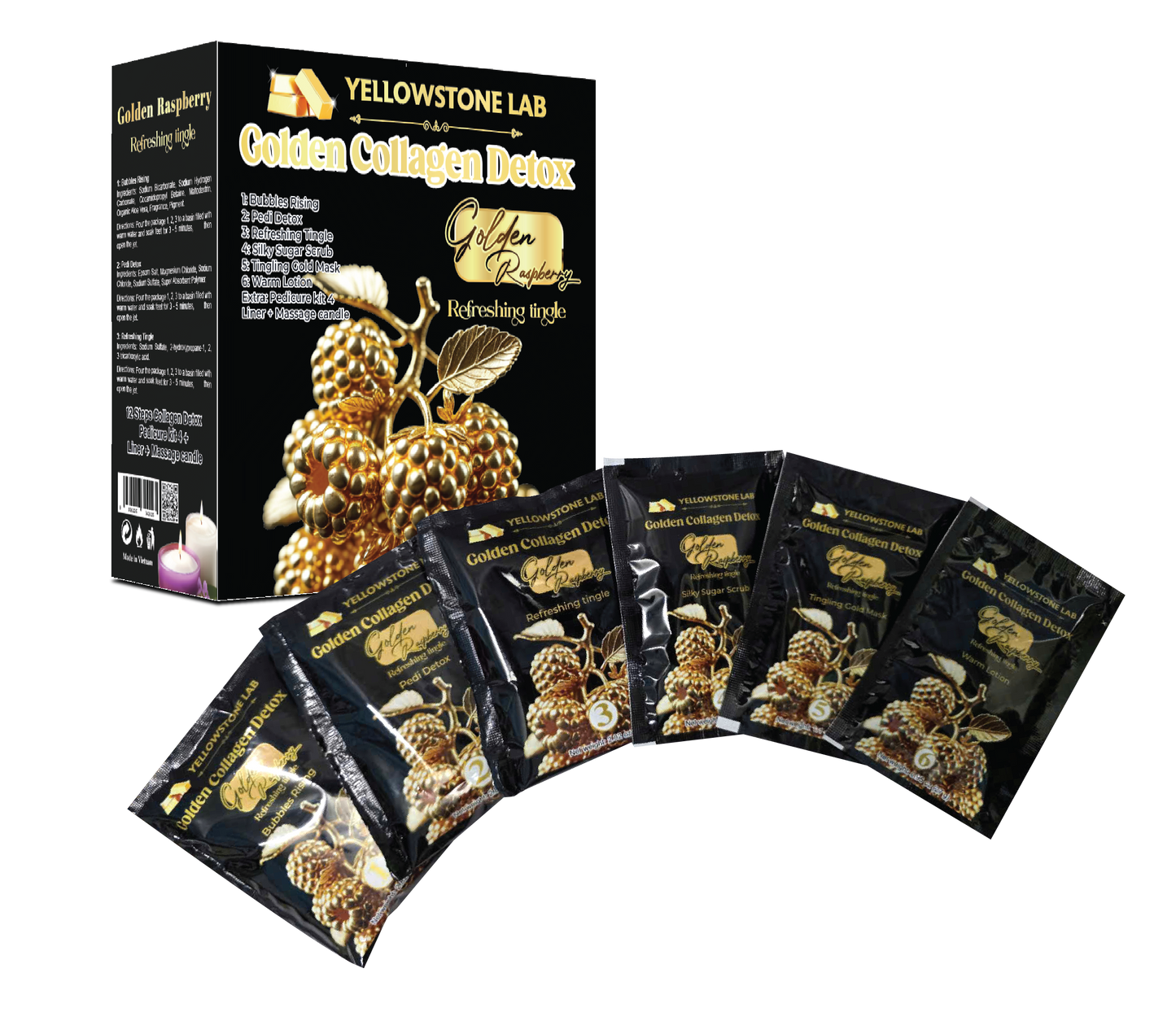 Yellowstone Lab – Golden Collagen Detox (8 Steps)