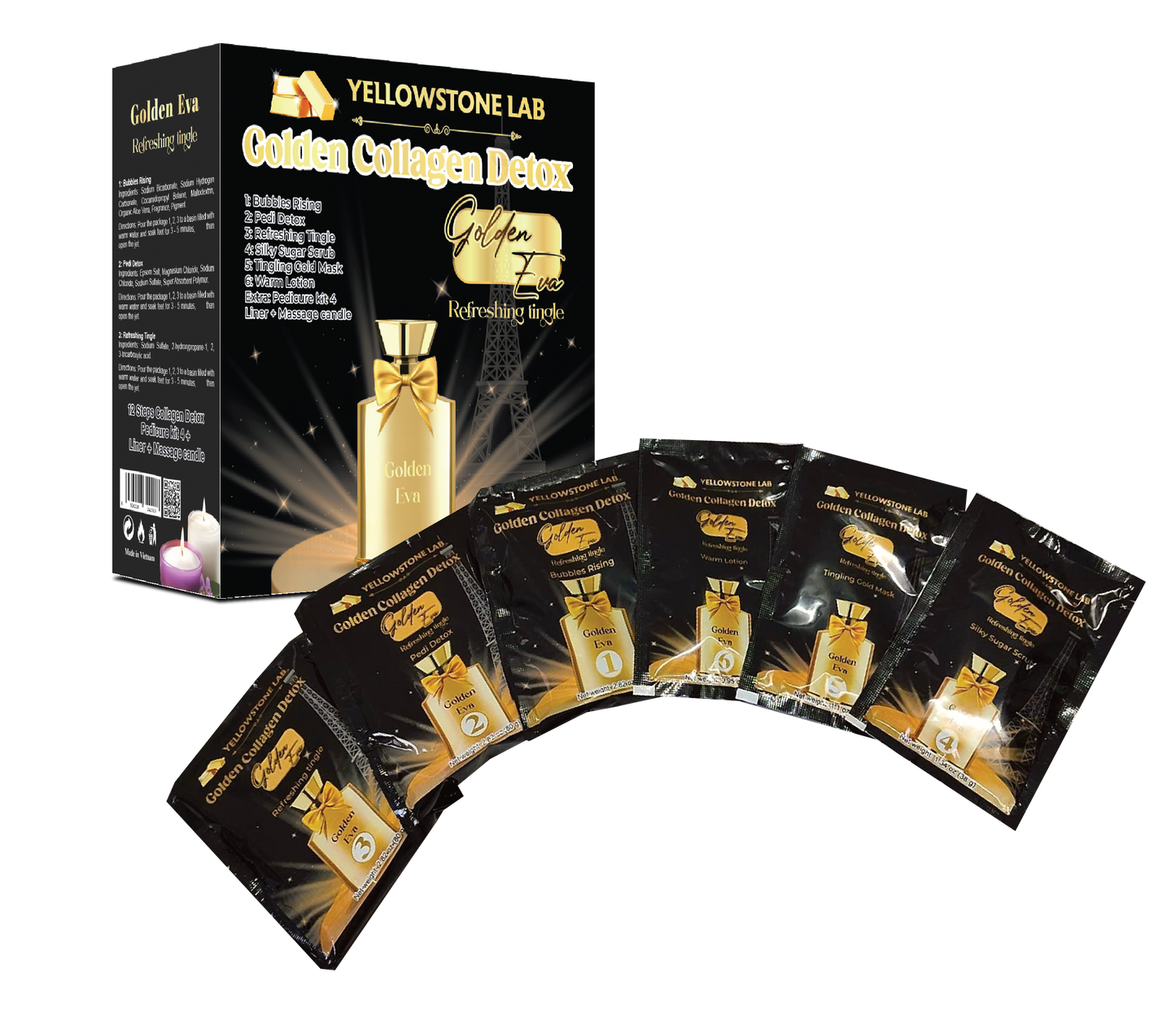 Yellowstone Lab – Golden Collagen Detox (8 Steps)