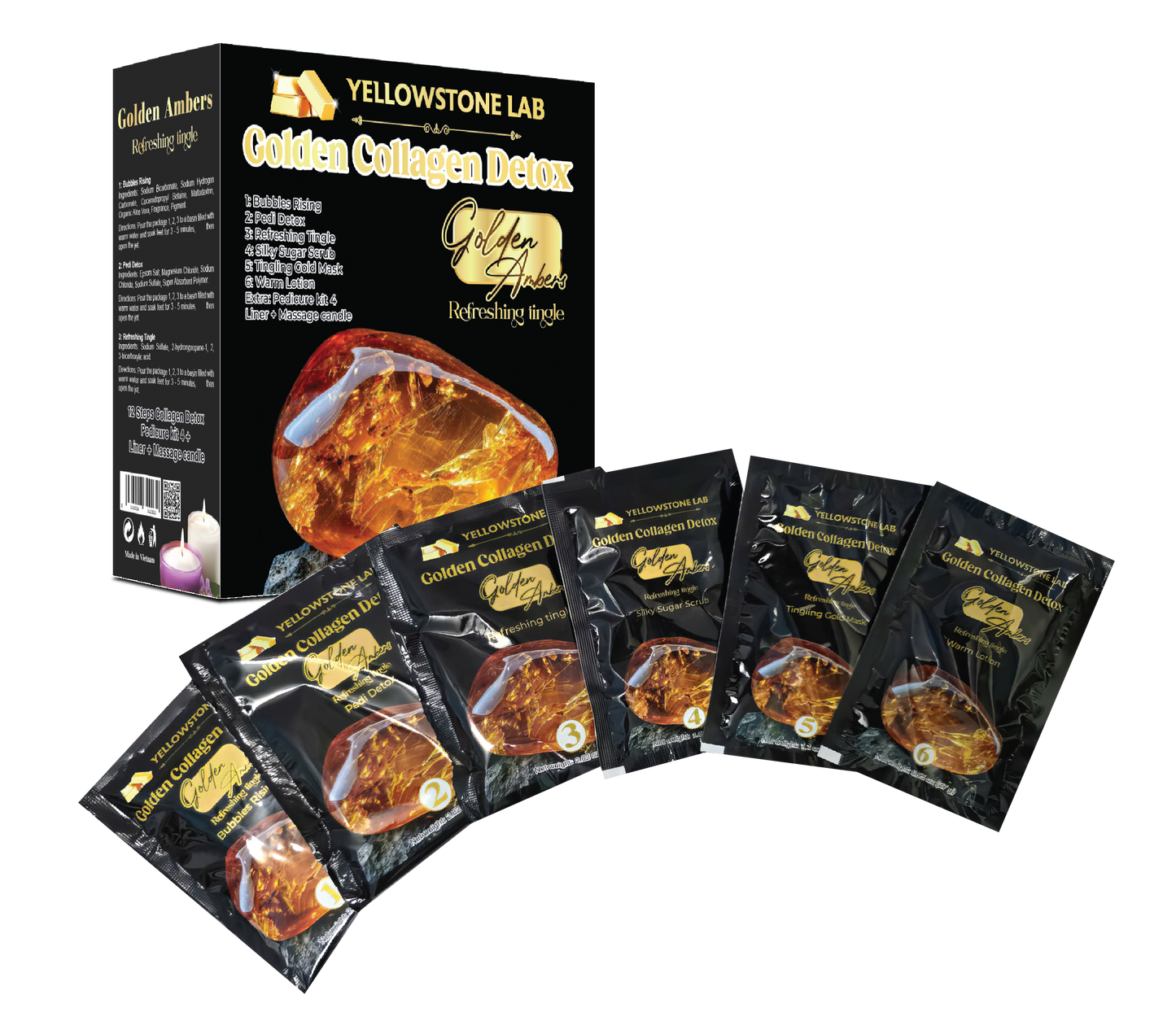 Yellowstone Lab – Golden Collagen Detox (8 Steps)