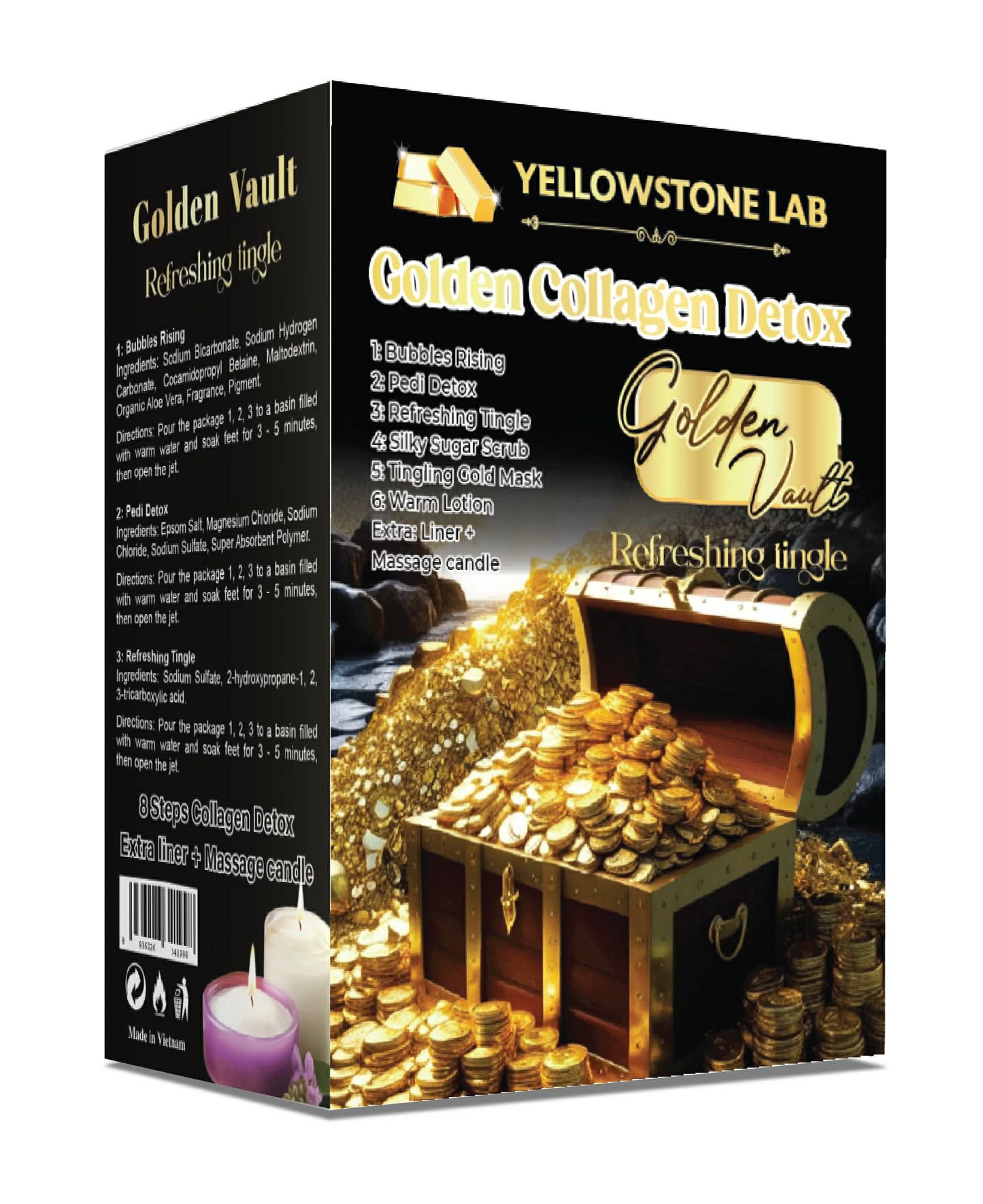 Yellowstone Lab – Golden Collagen Detox (8 Steps)