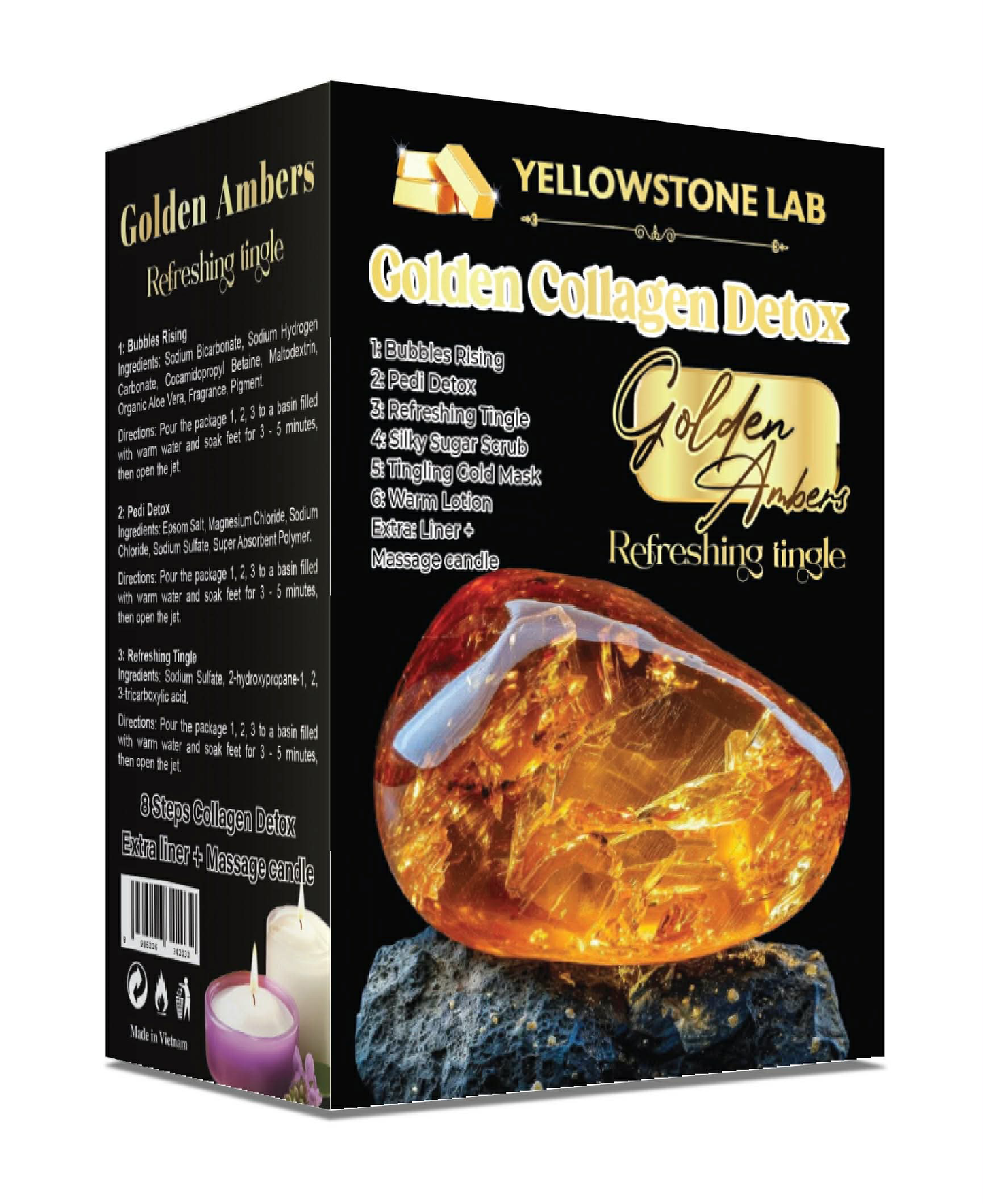 Yellowstone Lab – Golden Collagen Detox (8 Steps)