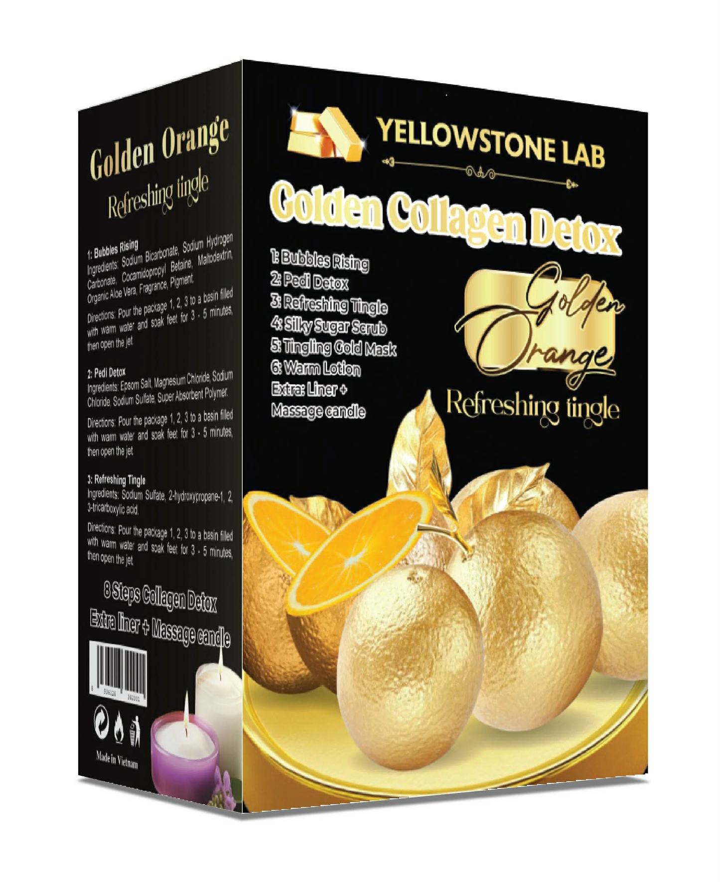 Yellowstone Lab – Golden Collagen Detox (8 Steps)