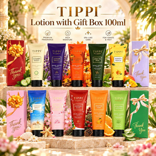 TIPPI Rich Moisture Lotion 100ml  - FREE Gift Box