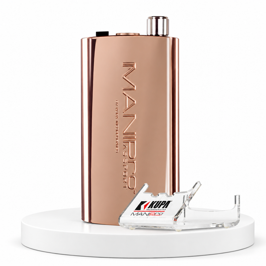 MANIPro Passport Control Box Rose With Handpiece - FREE 3 Builder Gels (In Bottle)