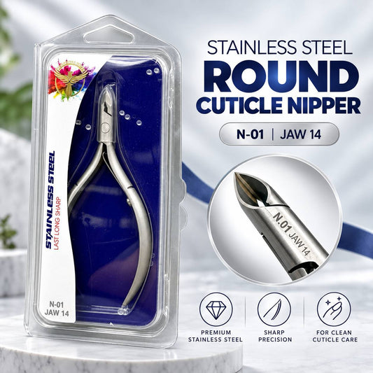 Phoenix Stainless Steel Round Cuticle Nipper N-01
