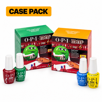 OPI Intelli-Gel Sweeten Your Mani x M&M’s Holiday 2026, 14-Piece Display - GEL