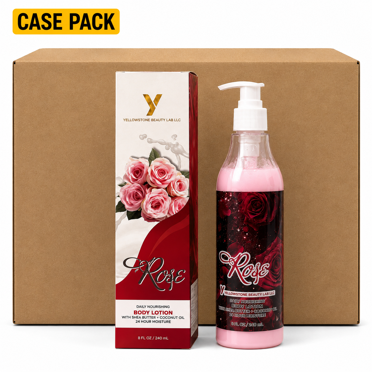 Yellowstone Body Lotion 8oz - Free Gift Box