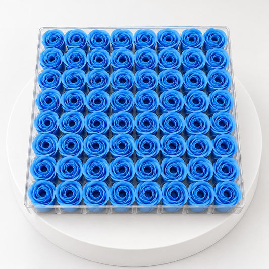 POSH Rose Dissolving Spa Soap 81pcs - Royal Blue