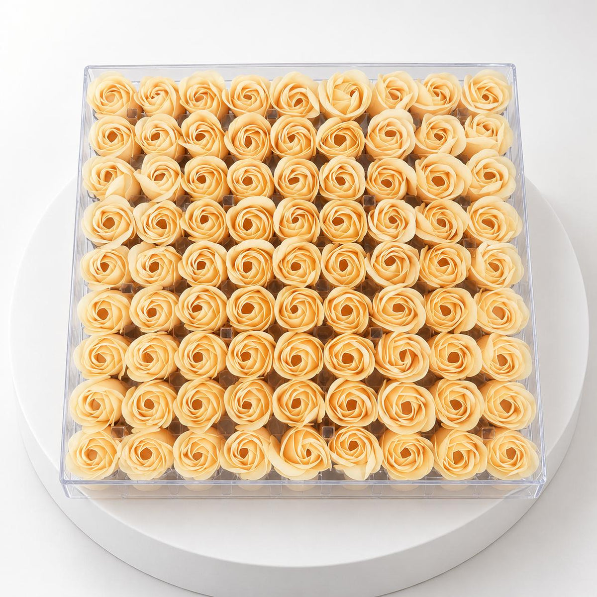POSH Rose Dissolving Spa Soap 81pcs - Champagne Ivory
