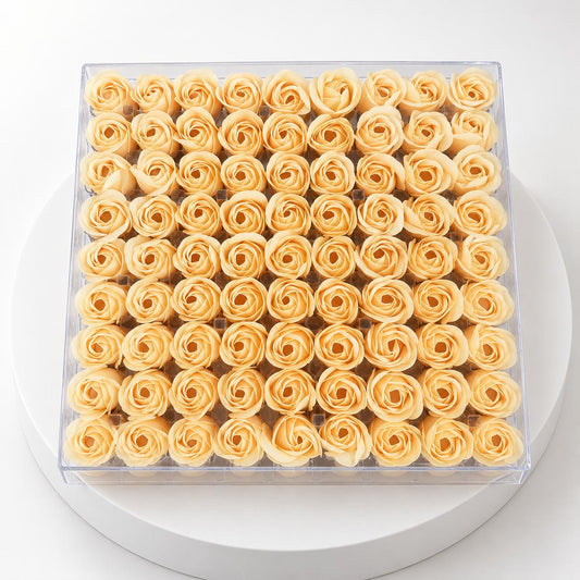 POSH Rose Dissolving Spa Soap 81pcs - Champagne Ivory