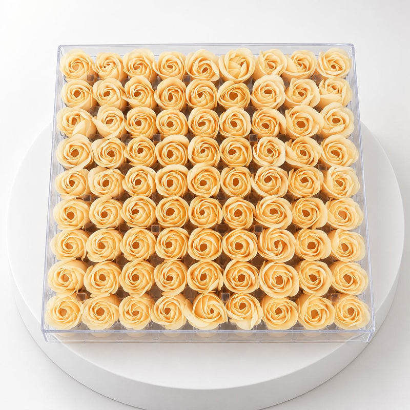 POSH Rose Dissolving Spa Soap 81pcs - Champagne Ivory