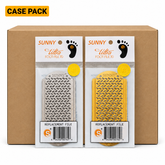 Sunny Ultra Foot File 7.0 Replacement File - Silve/Gold