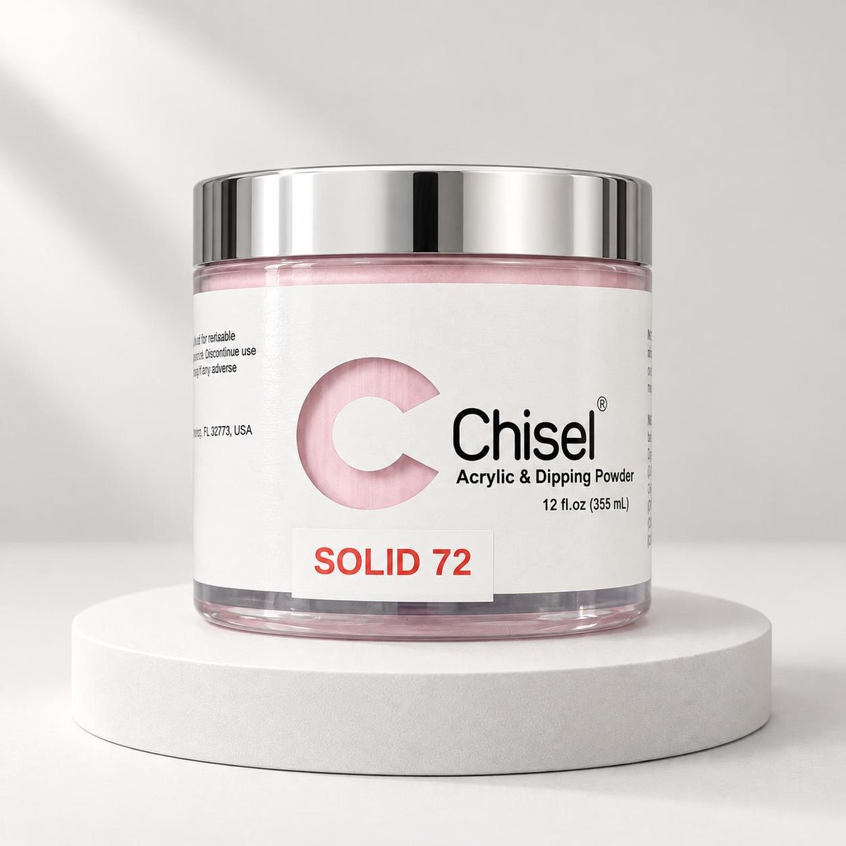 CHISEL Dip & Acrylic Powder SOLID 72 - REFILL 12OZ