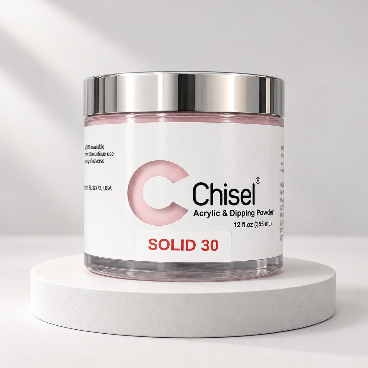 CHISEL Dip & Acrylic Powder SOLID 30 - REFILL 12OZ