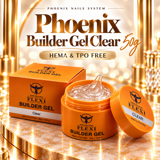 Phoenix Builder Gel HEMA TPO FREE Clear 50G