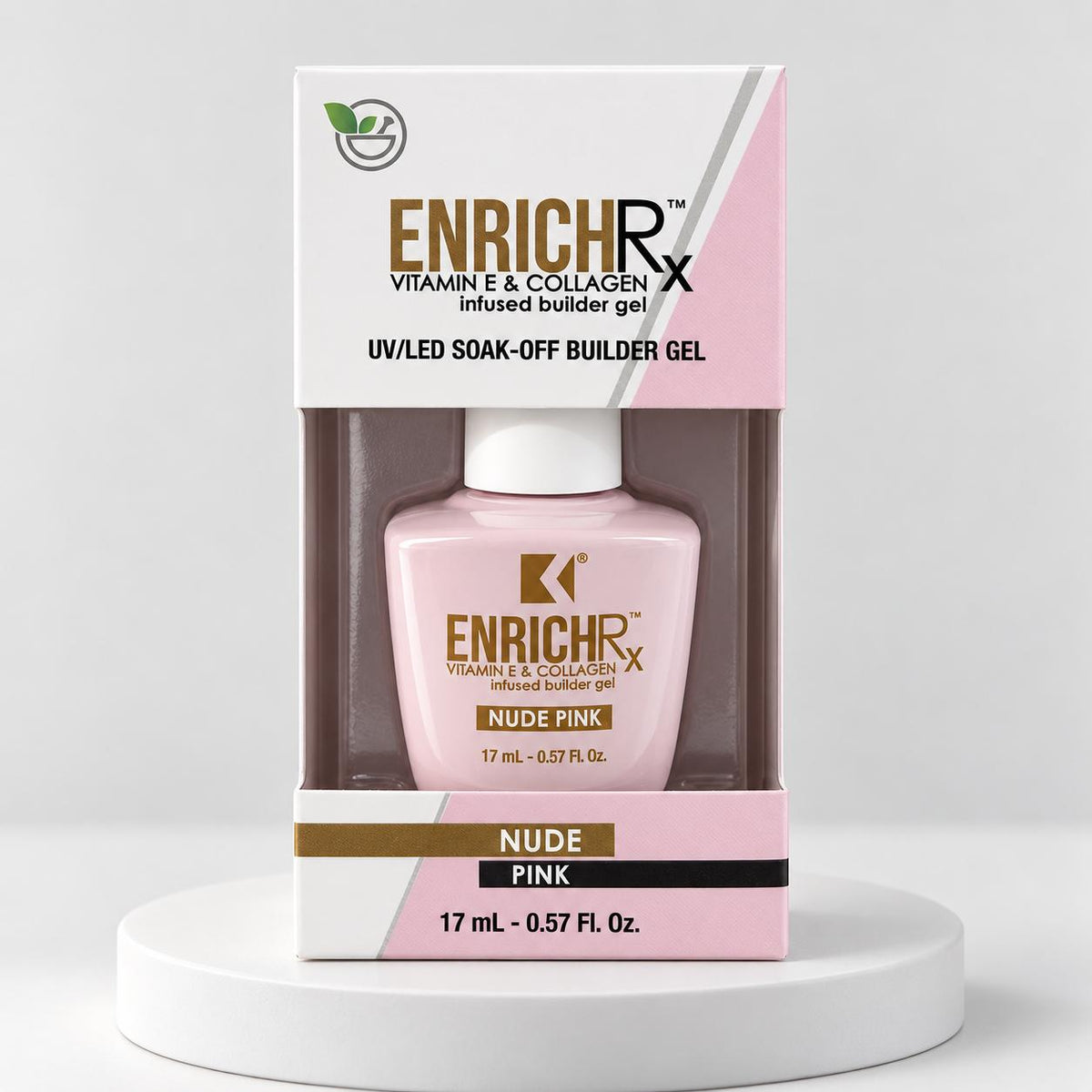 ENRICHRx Infused Builder Gel 0.57 fl. oz. - Nude Pink
