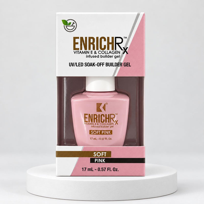 ENRICHRx Infused Builder Gel 0.57 fl. oz. - Soft Pink