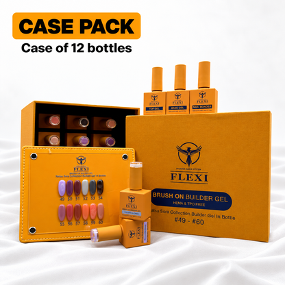 PHOENIX FLEXI Builder Gel (In Bottle) BIAB #49 - #60 colors - 20ml (Included Color Chart) - Natsu Sora Collection