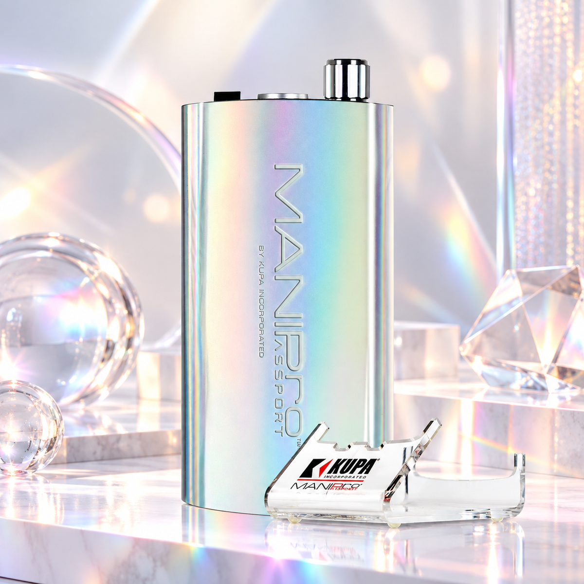 MANIPro Passport Control Box Unicorn With Handpiece - FREE 3 Builder Gels (In Bottle)