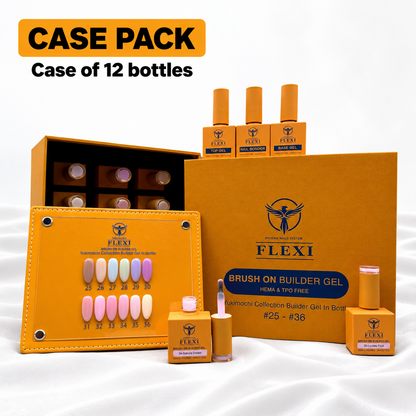 PHOENIX FLEXI Builder Gel (In Bottle) BIAB #25 - #36 colors - 20ml (Included Color Chart) - YukiMochi Collection
