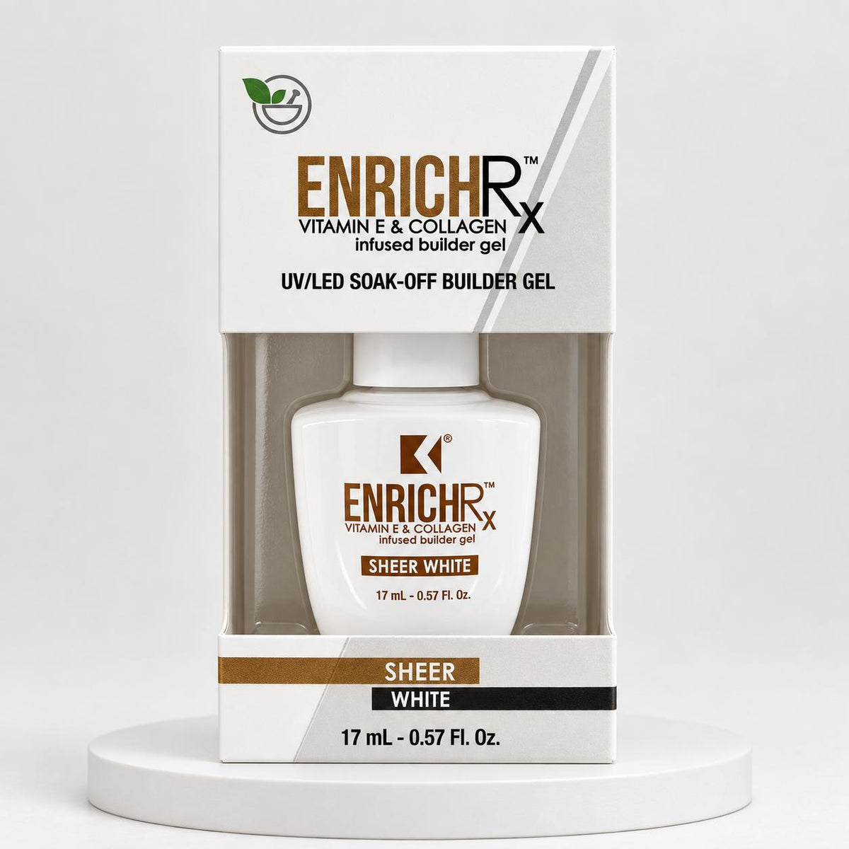 ENRICHRx Infused Builder Gel 0.57 fl. oz. - Sheer White