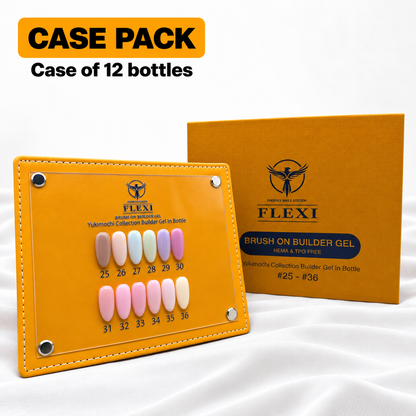 PHOENIX FLEXI Builder Gel (In Bottle) BIAB #25 - #36 colors - 20ml (Included Color Chart) - YukiMochi Collection