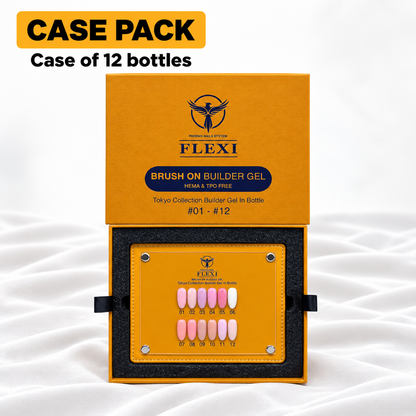 PHOENIX FLEXI Builder Gel (In Bottle) BIAB #1 - #12 colors - 20ml (Included Color Chart) - Tokyo Collection
