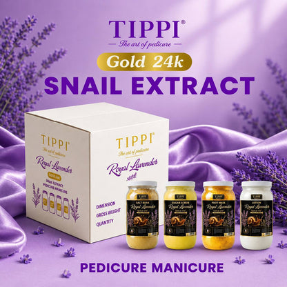 TIPPI Gold 24K Snail Extract 4-Step Pedicure (All Scents)