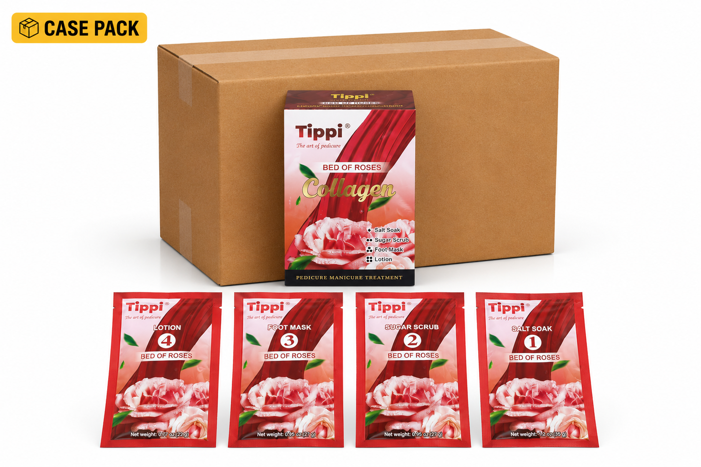 Tippi Collagen Pedi in a Box 4in1
