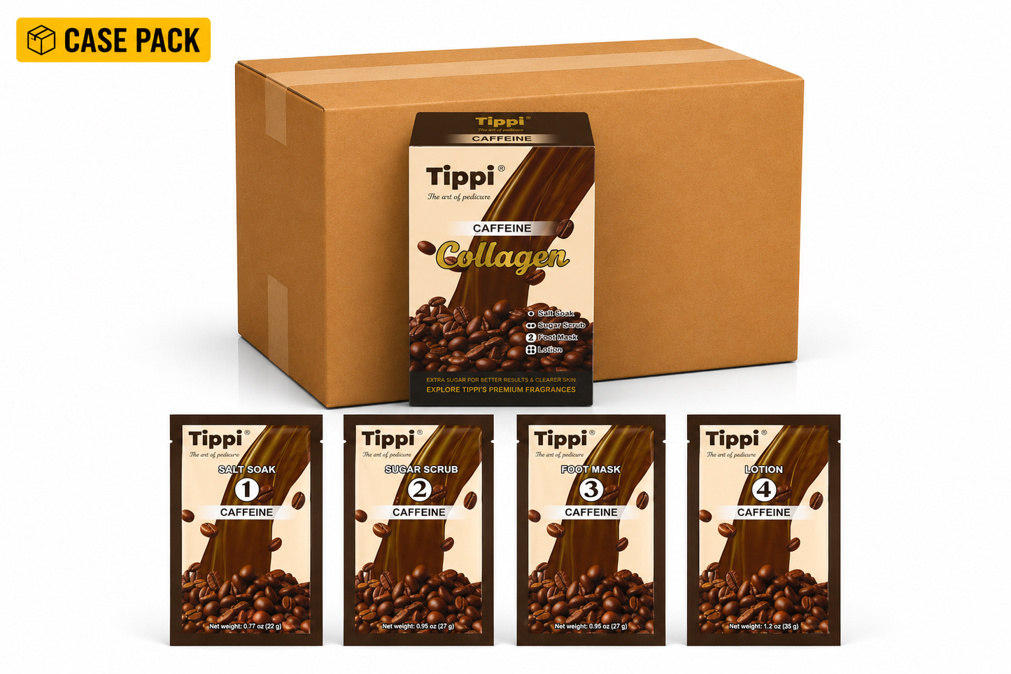 Tippi Collagen Pedi in a Box 4in1