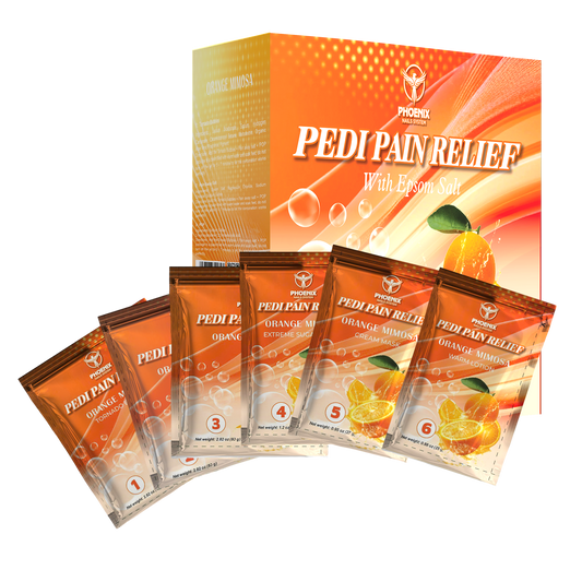 PEDI RELIEF - DELUXE SPA PEDICURE – 11 STEPS