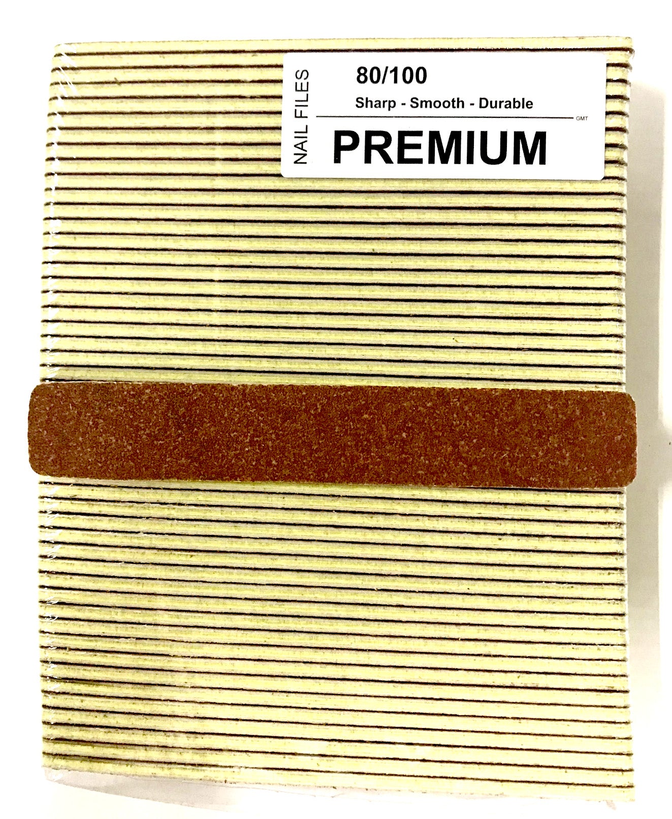 Premium Jumbo Gold Nail File 80/100 (Option)