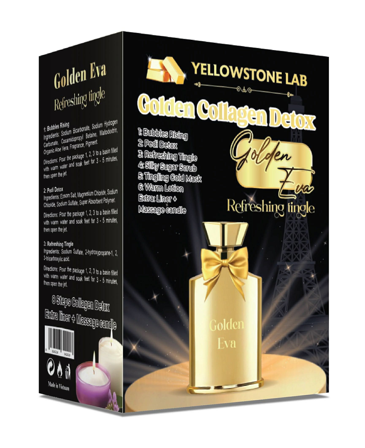 Yellowstone Lab – Golden Collagen Detox (8 Steps)
