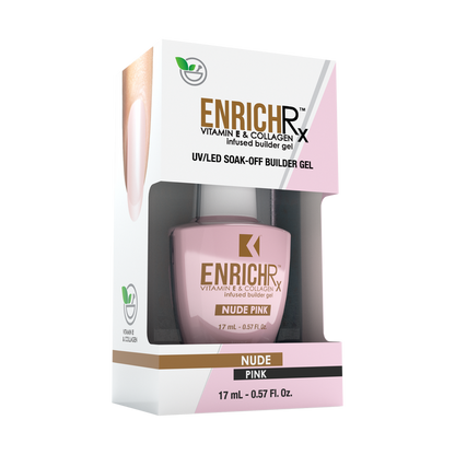 ENRICHRx Infused Builder Gel 0.57 fl. oz. - Nude Pink