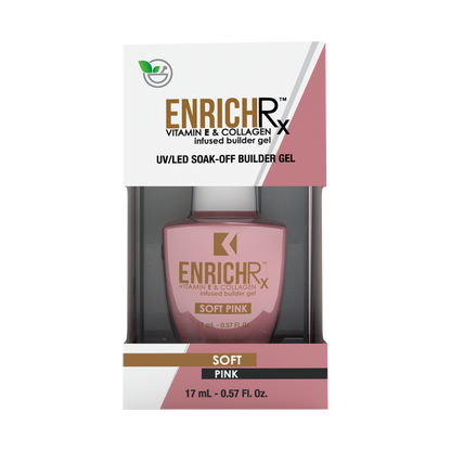 ENRICHRx Infused Builder Gel 0.57 fl. oz. - Soft Pink