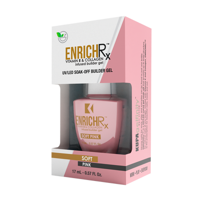ENRICHRx Infused Builder Gel 0.57 fl. oz. - Soft Pink