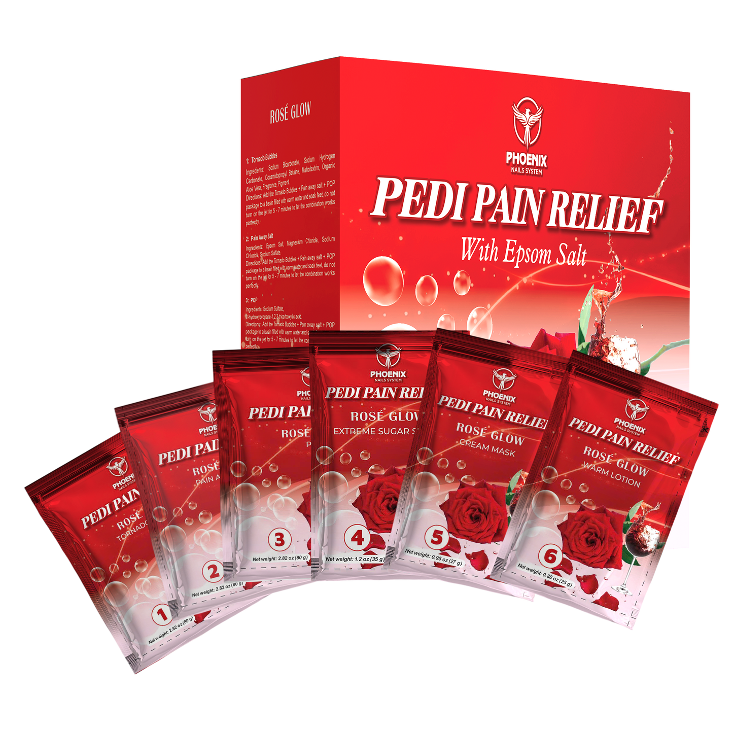PEDI RELIEF - DELUXE SPA PEDICURE – 11 STEPS