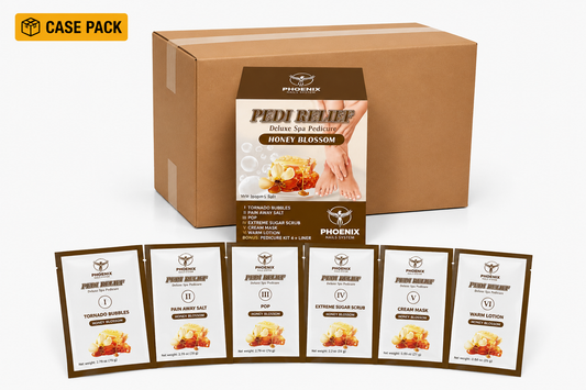 PEDI RELIEF - DELUXE SPA PEDICURE – 11 STEPS