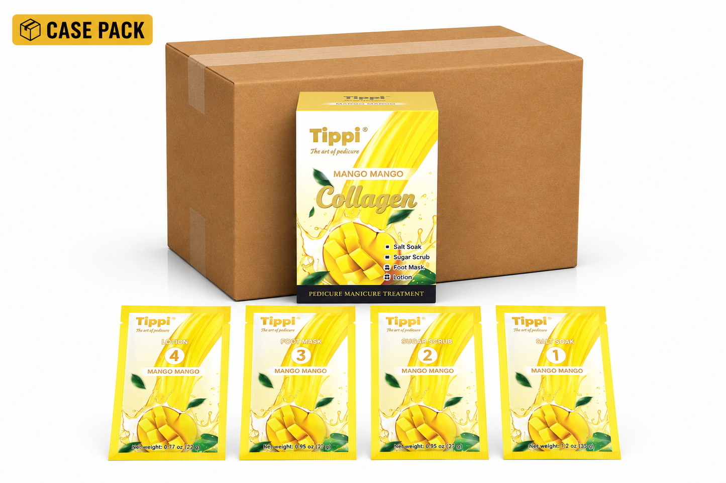 Tippi Collagen Pedi in a Box 4in1