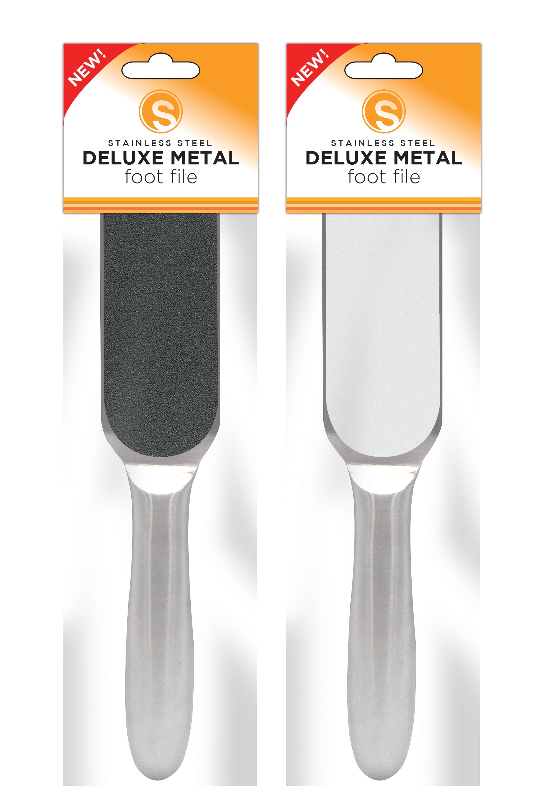Sunny Deluxe Metal Foot File - Free 2pcs Refill ( Coarse + Xcoarse ...