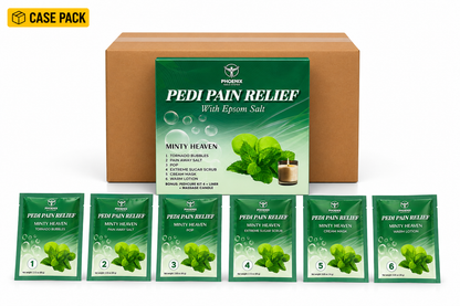 Phoenix Pedi Pain Relief With Epsom Salt 12 Step - NEW VERSION