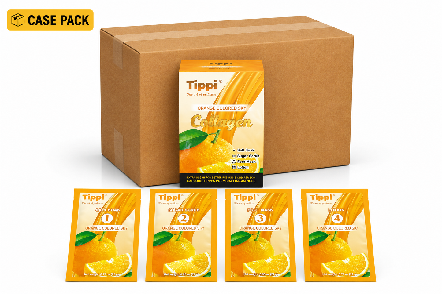 Tippi Collagen Pedi in a Box 4in1
