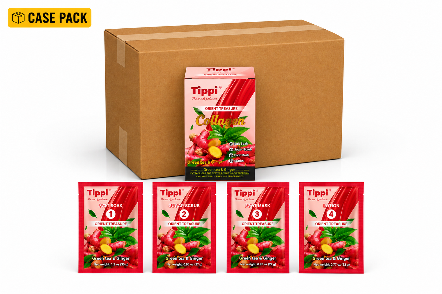 Tippi Collagen Pedi in a Box 4in1