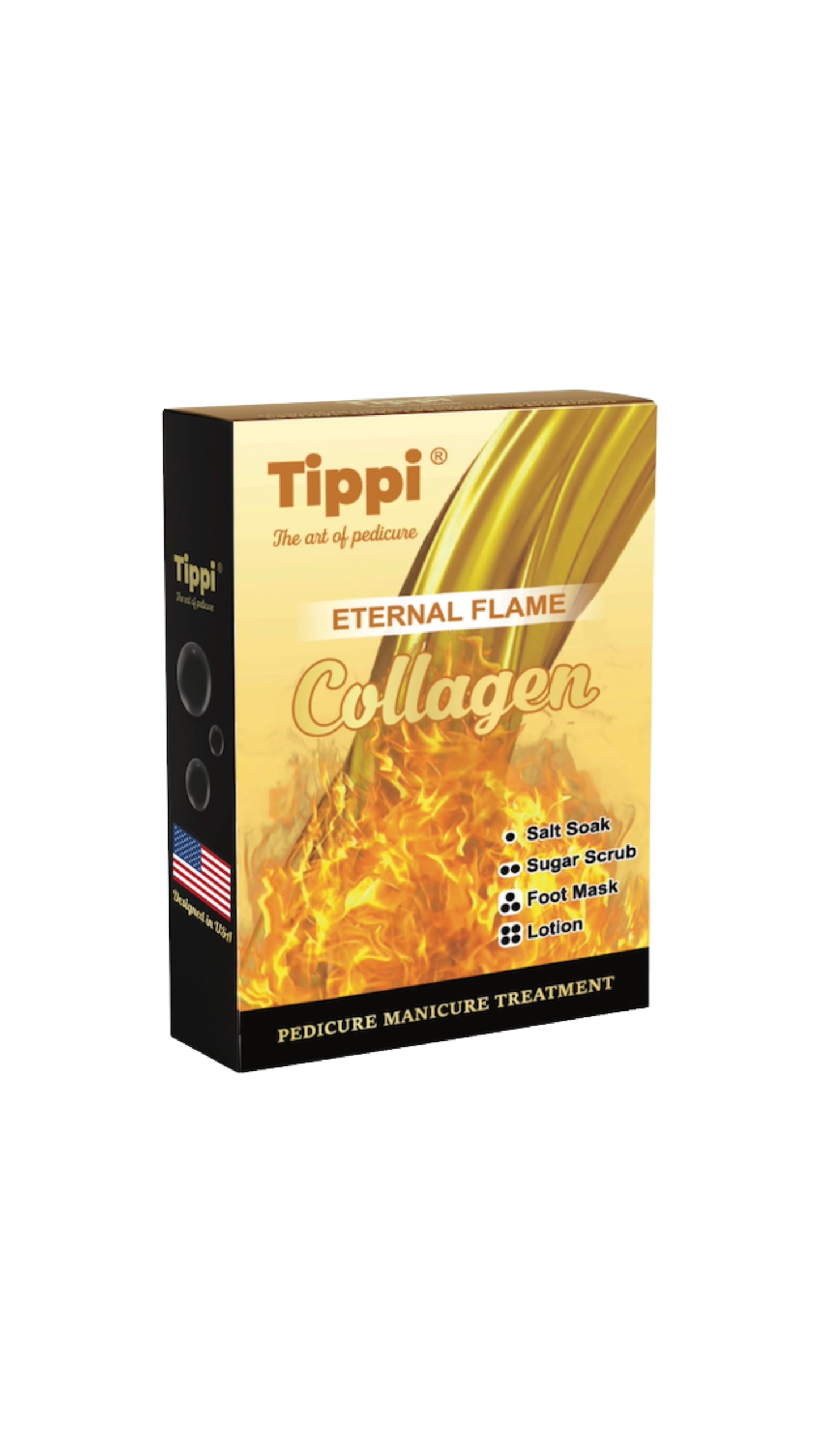 Tippi Collagen Spa Kit – 4-Step Collagen Spa Pedicure