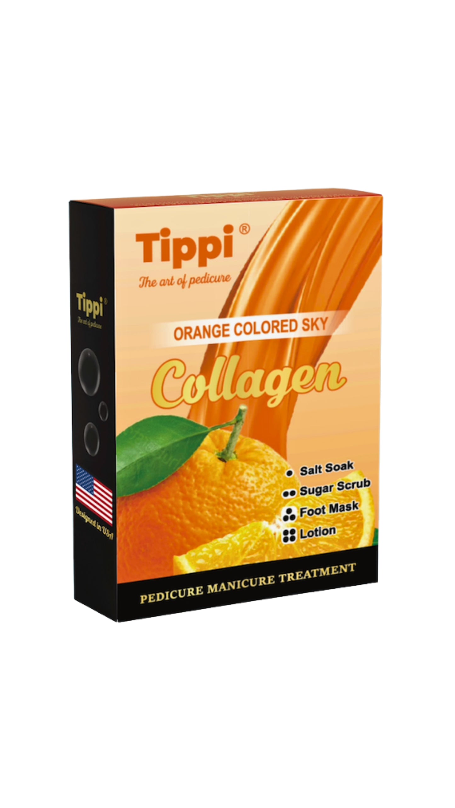 Tippi Collagen Spa Kit – 4-Step Collagen Spa Pedicure